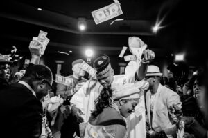 Bride and Groom Dance and Money Spraying Entrance in Nigerian Igbo Tradition