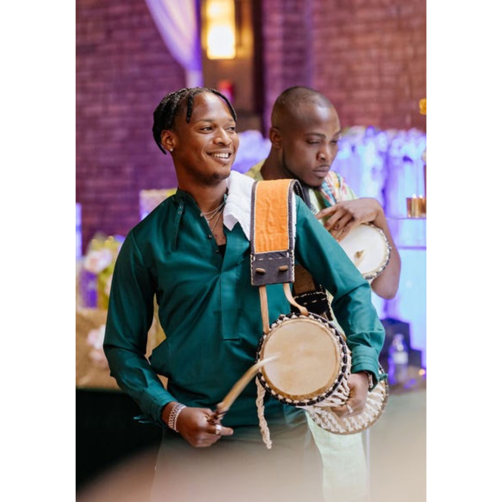 Traditional Nigerian Wedding Talking Drummers