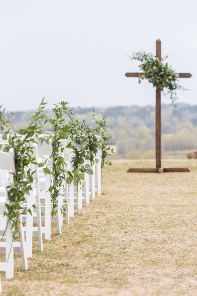 Wooden Cross Backdrop