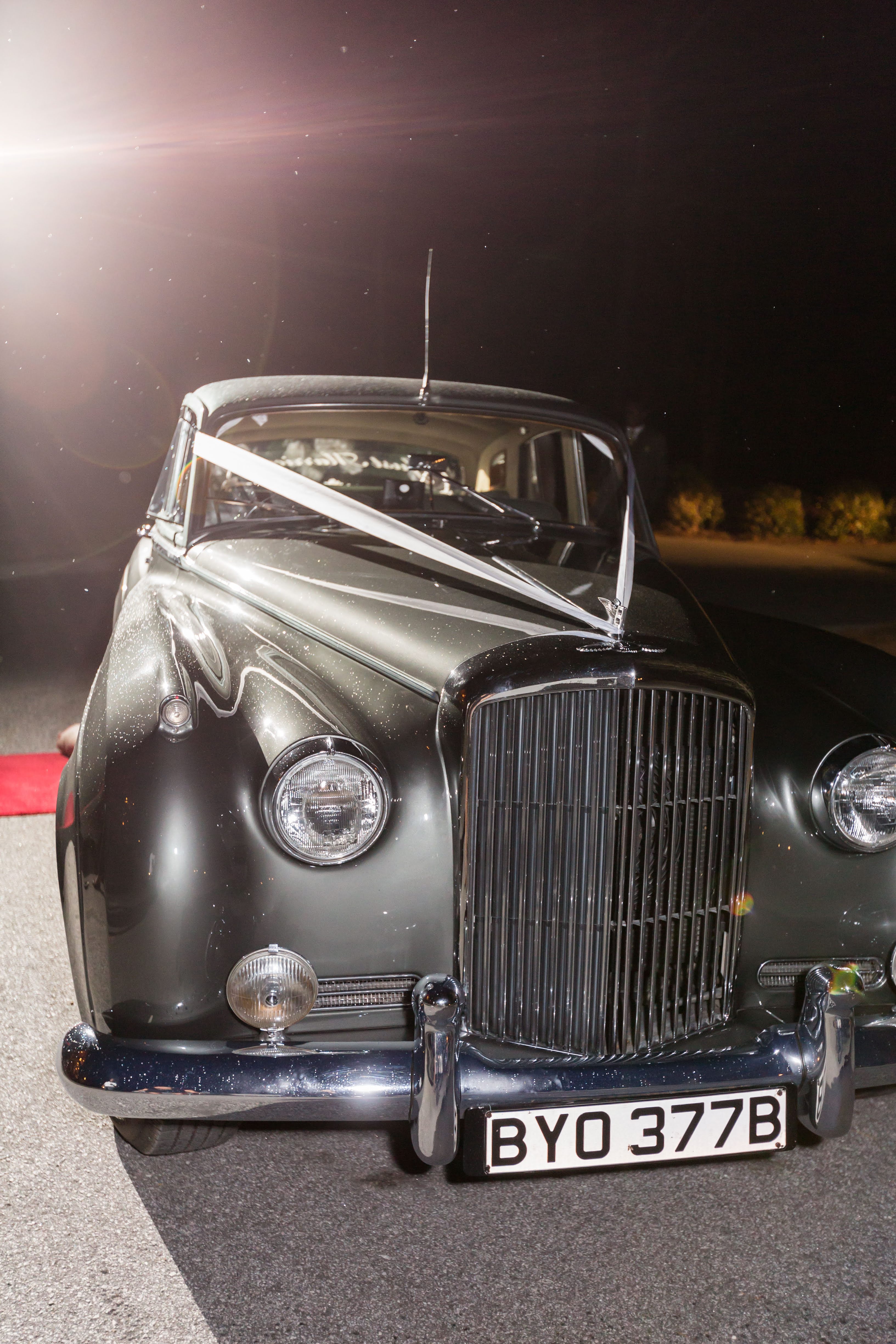 Bridal Car for the Reception Exit 