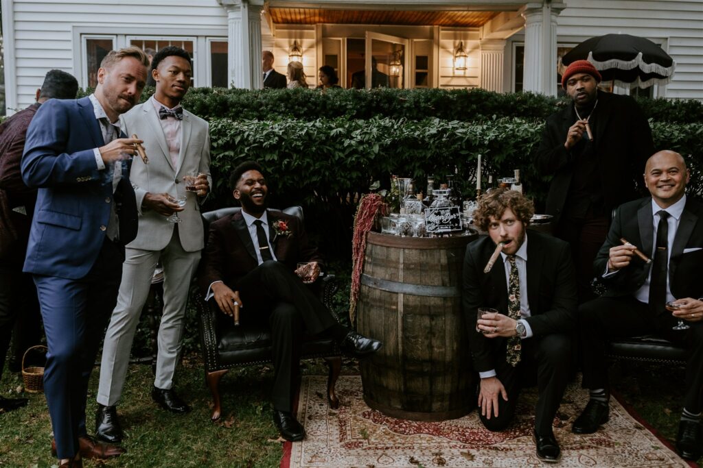 Cigar Party Unique Wedding Activity Ideas