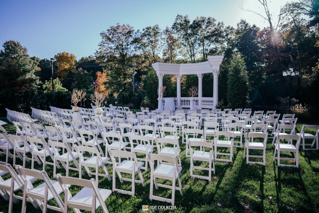 Simple Garden Wedding Venue