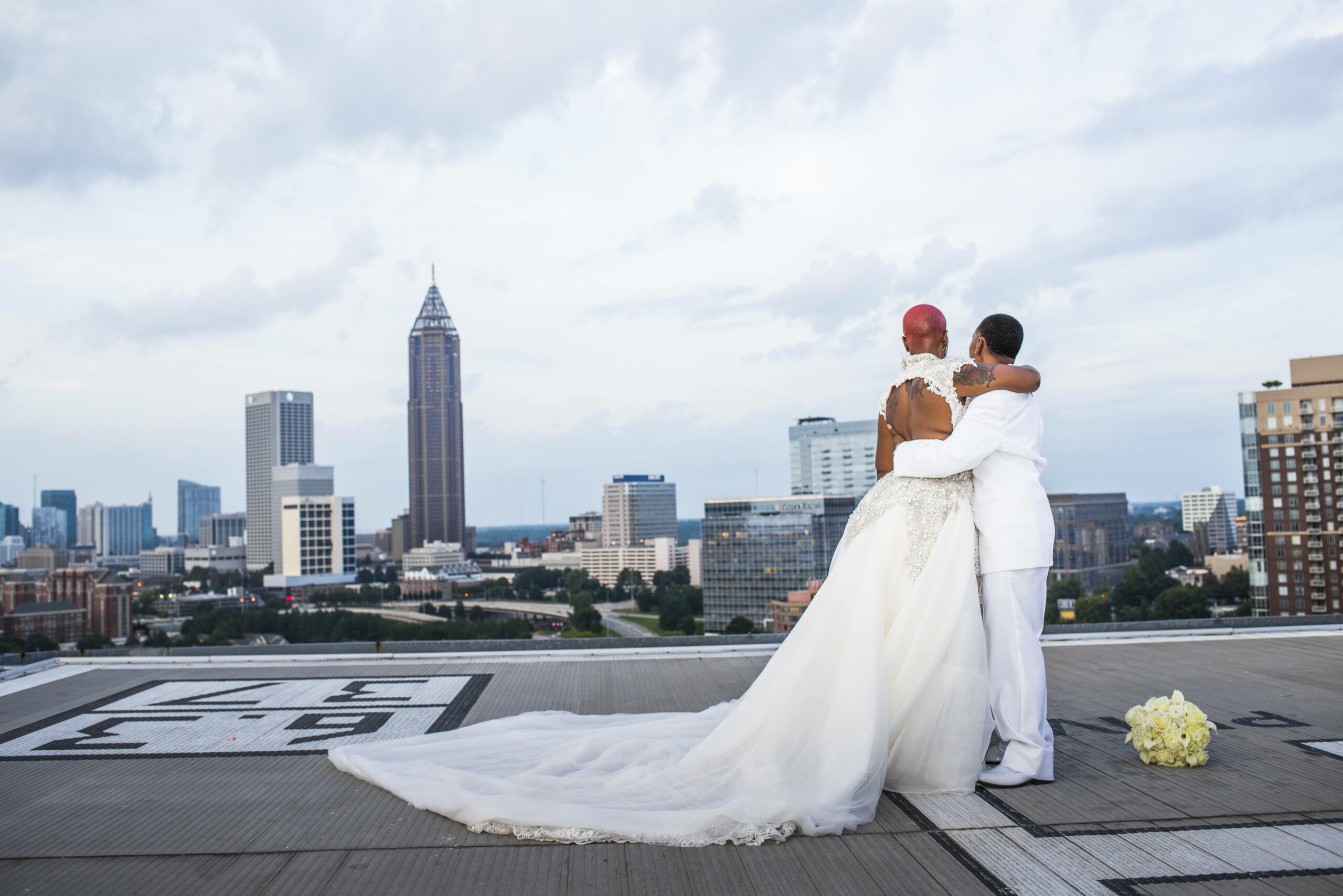 Rooftop Post Wedding Ceremony Instagrammable Photoshoot