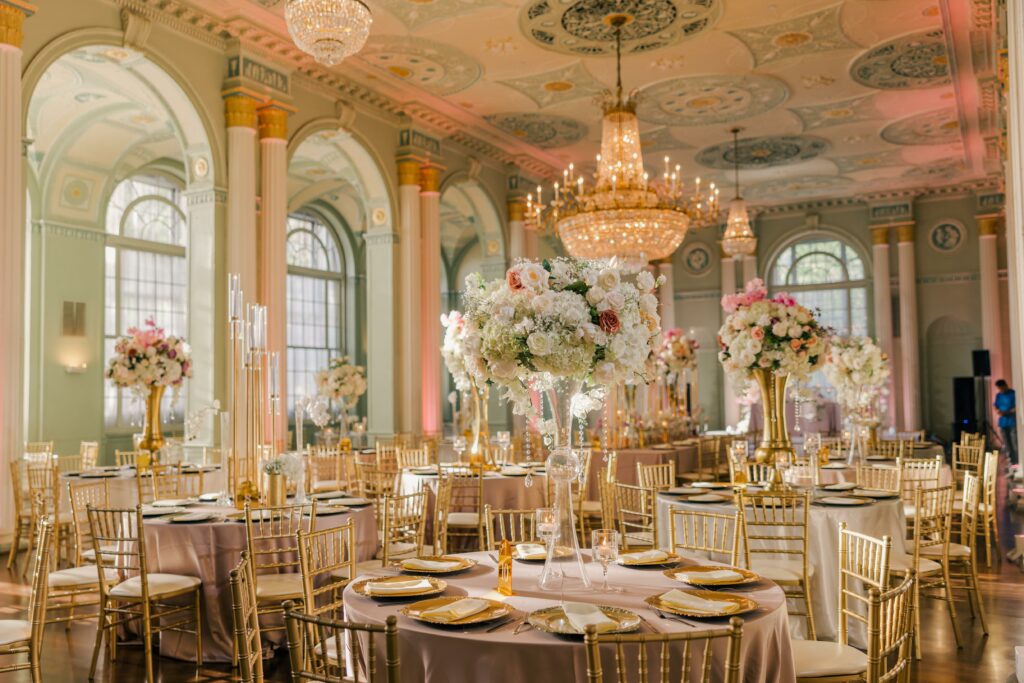 Wedding Reception Elegant Decor Wedding Planner EventDesignByBE