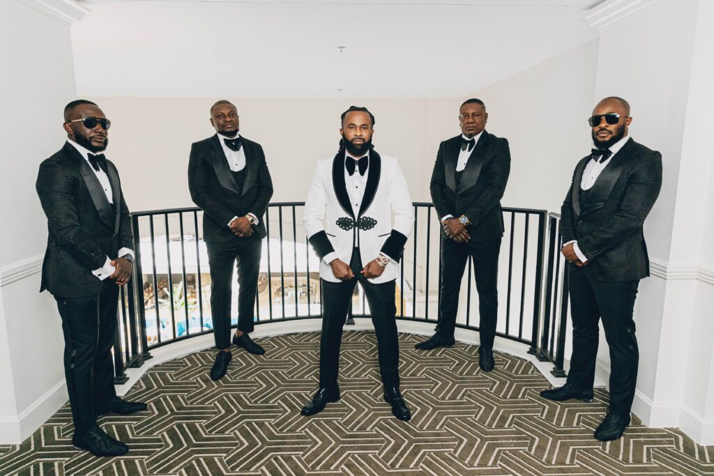 Groom with Groomsmen Photoshoot Pre Wedding