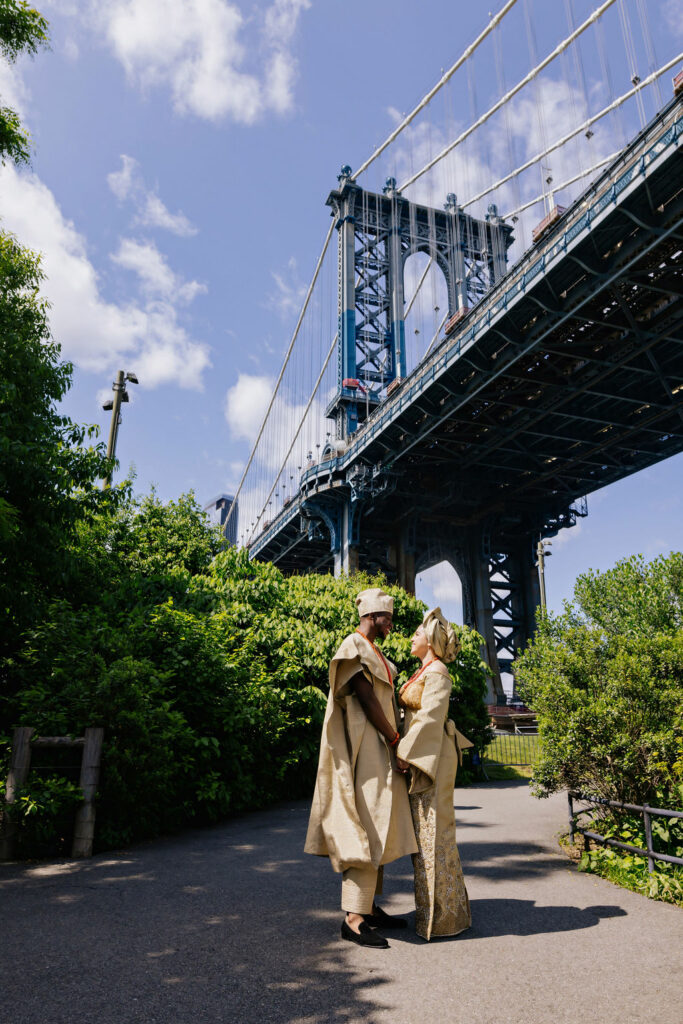 Fashion Fusion Multicultural Nigerian American Couples Embrace Diverse Wedding Attire