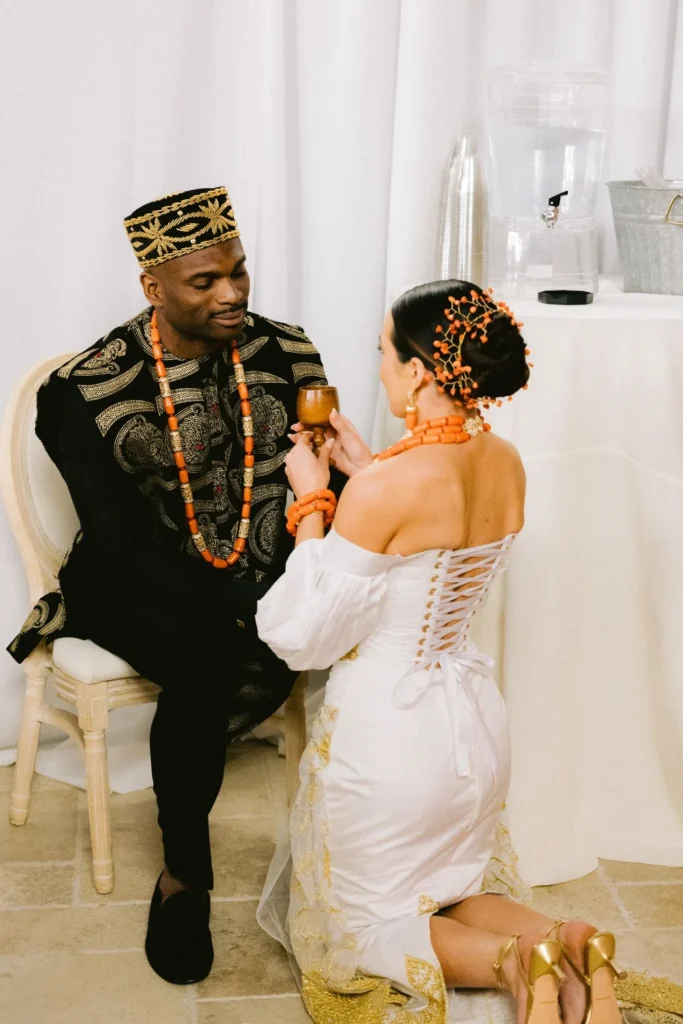 instagram trending modern nigerian wedding couple
