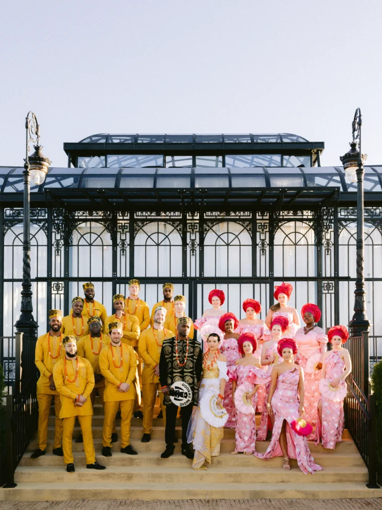 nigerian wedding trend family entrance style 2025