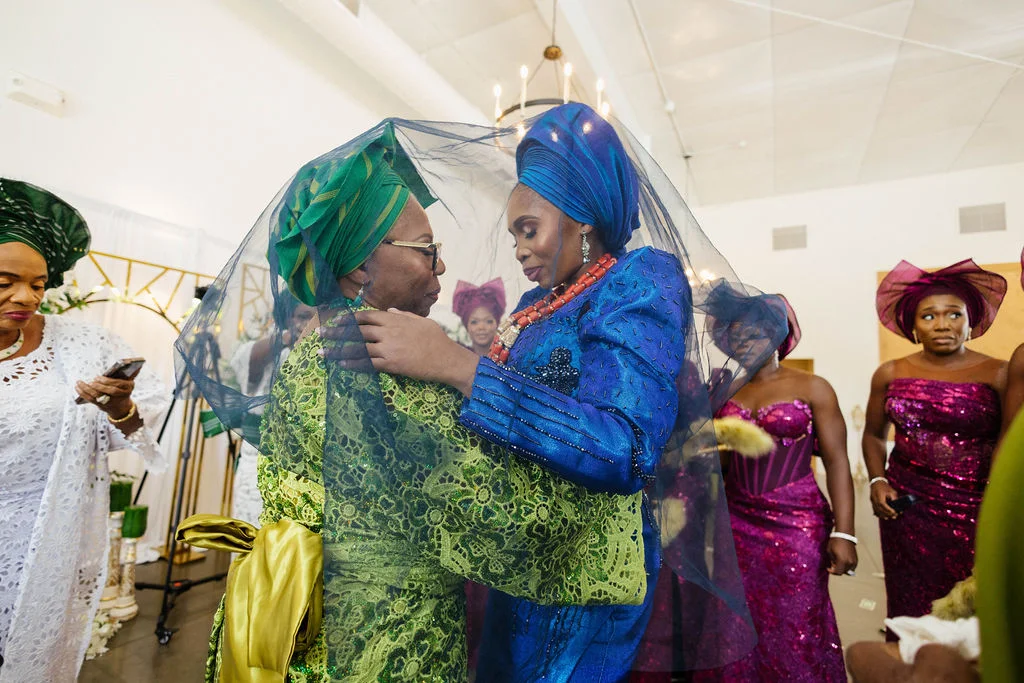 Nigerian Bride with Mother Dance