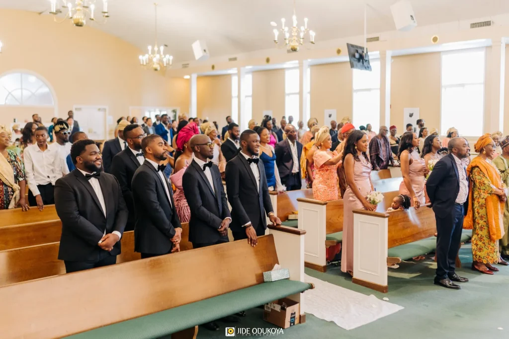 Nigerian wedding american ceremony