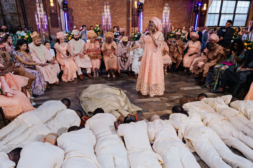 Yoruba prostration Nigerian Wedding Planner