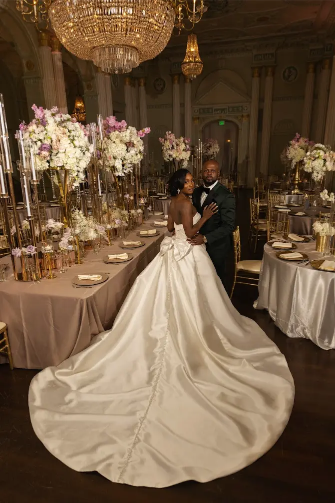 luxury atlanta ballroom wedding