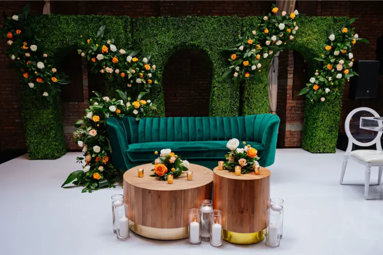 modern nigerian wedding venue inspiration