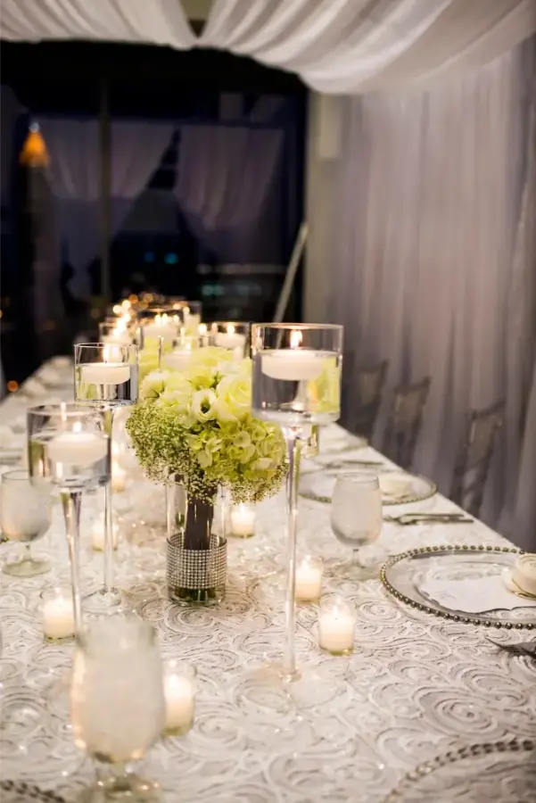 ventanas modern ballroom reception