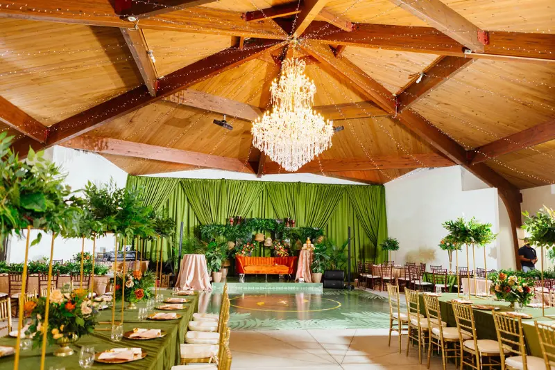 elegant industrial wedding west venue